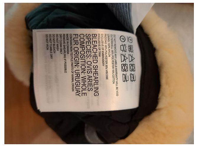 Canada Goose cappello da aviatore - vista 6