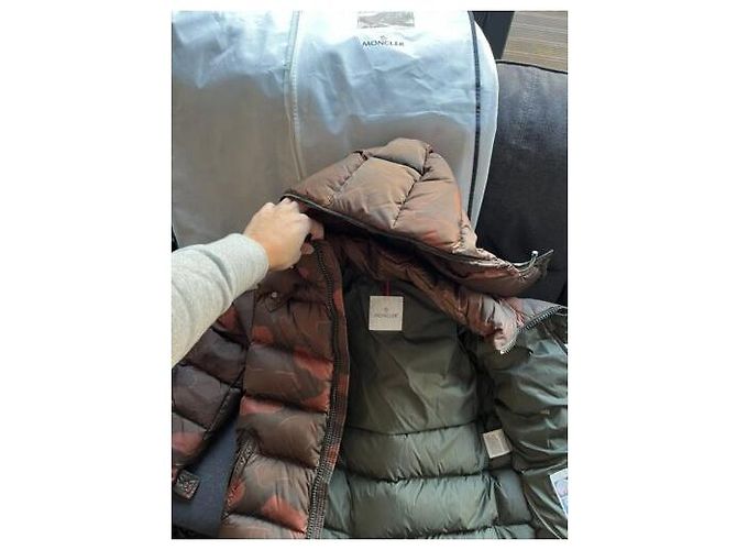 Moncler Maya Camo Edition Jacke Dunkelbraun - Ansicht 8