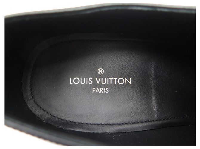 SCARPE DERBY LOUIS VUITTON VOLTAIRE IN PELLE MARRONE MOKA 45 45.5 Scarpe - vista 4