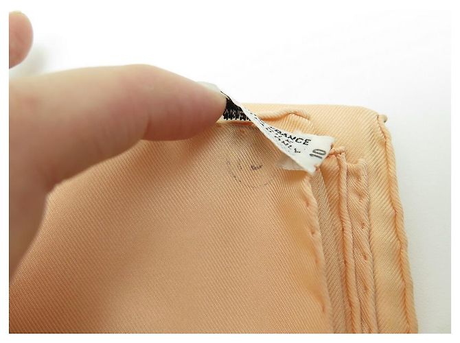 Hermès BUFANDA HERMES SUEÑOS DEL ESPACIO DUCHENE SQUARE 90 CAJA DE SEDA + SCAF DE SEDA Naranja - vista 13