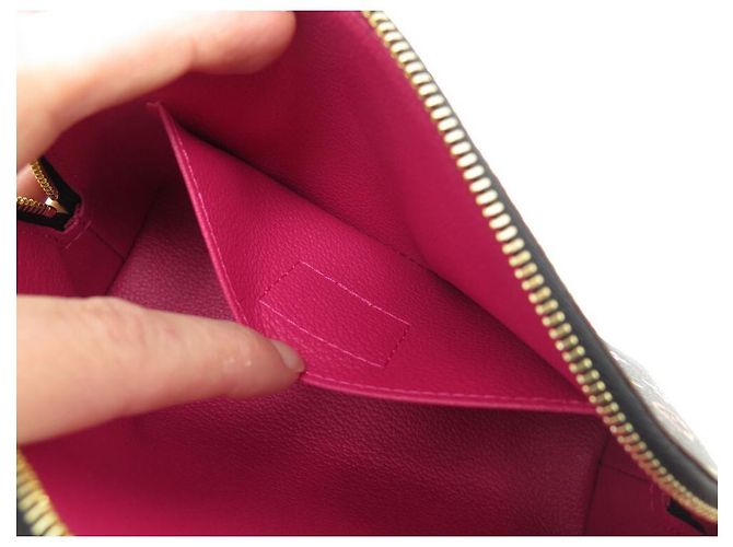 NUOVA BORSA LOUIS VUITTON M47355 SACCHETTO COSMETICO MURAKAMI POUCH MONOGRAM Nero - vista 5
