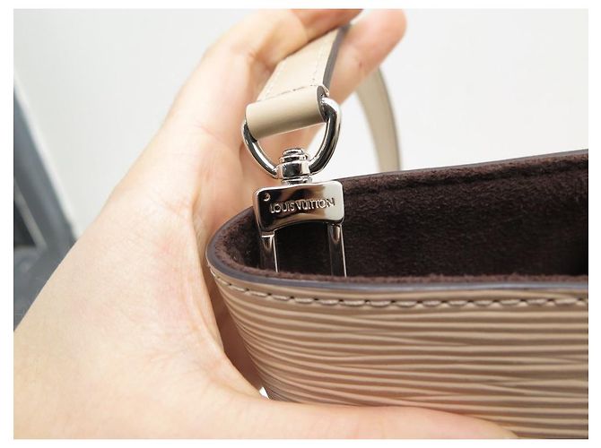 NUOVA BORSA A MANO LOUIS VUITTON PHENIX MM M50591 BANDOULIERA DUNE IN PELLE DPI - vista 10