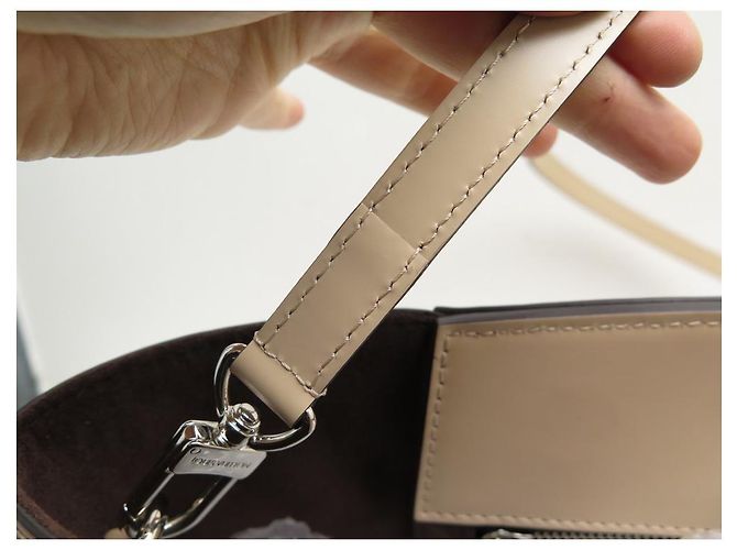 NUOVA BORSA A MANO LOUIS VUITTON PHENIX MM M50591 BANDOULIERA DUNE IN PELLE DPI - vista 11