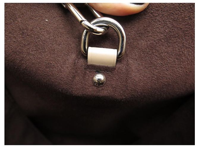 NUOVA BORSA A MANO LOUIS VUITTON PHENIX MM M50591 BANDOULIERA DUNE IN PELLE DPI - vista 14