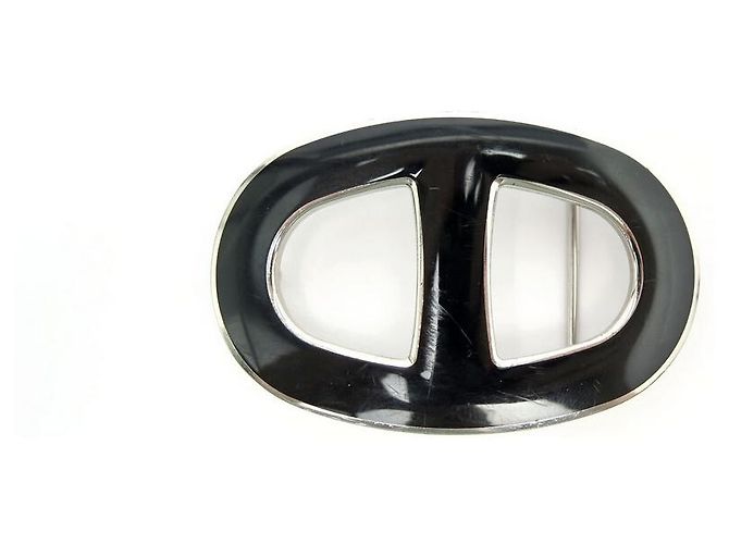 Hermès CINTURON REVERSIBLE HERMES T80 HEBILLA CADENA ANCLA NEGRA 32Cinturón de cuero MM - vista 11
