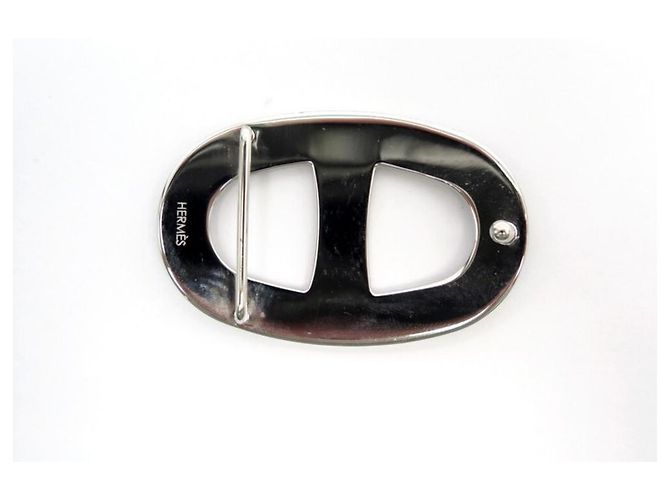 Hermès CINTURON REVERSIBLE HERMES T80 HEBILLA CADENA ANCLA NEGRA 32Cinturón de cuero MM - vista 14