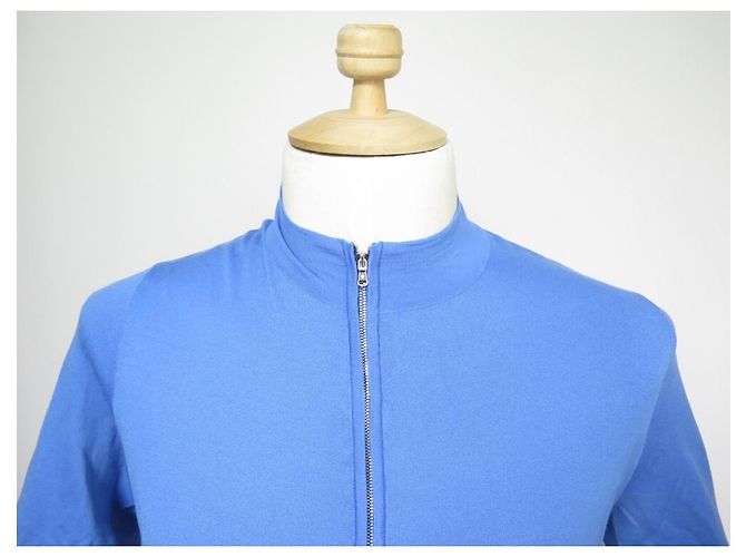 NEUE ROLEX M WATCH WESTE MIT REISSVERSCHLUSS 48 BLAUER WOLLPULLOVER + EINKAUFSTASCHE LOGO WOLLPULLOVER NEU - Ansicht 2