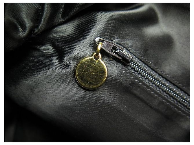 BOLSA CHANEL BESACE COM FECHO ATEMPORAL BOLSA BANDOULIERE DE COURO ACOLCHOADO Bordeaux - vista 20
