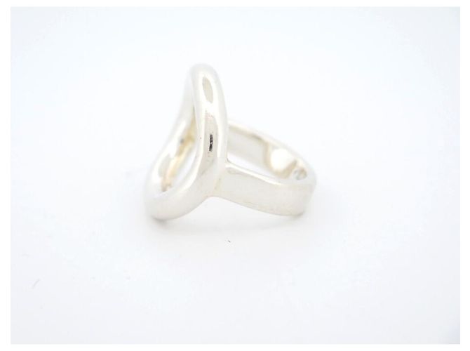 CHRISTOFLE SET COLLANA COLLANA ANELLO IDOLE T51 ANELLI D'ARGENTO - vista 3