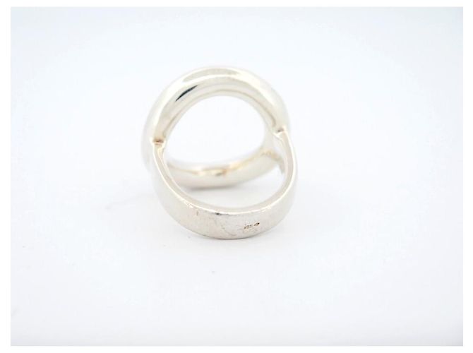 CHRISTOFLE SET COLLANA COLLANA ANELLO IDOLE T51 ANELLI D'ARGENTO - vista 4