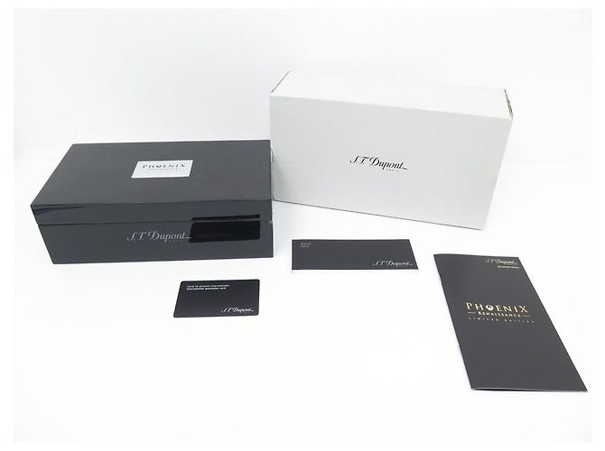NEUES ST DUPONT LIGNE 2 PHOENIX RENAISSANCE 142035 ROLLERBALL STIFT-SET Schwarz - Ansicht 11
