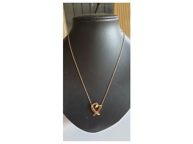 Tiffany & Co Cuore amoroso oro giallo 750/000 D'oro - vista 2