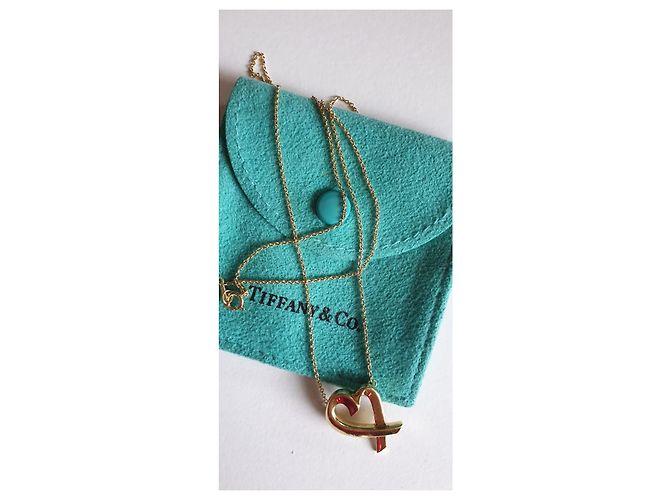Tiffany & Co Cuore amoroso oro giallo 750/000 D'oro - vista 9