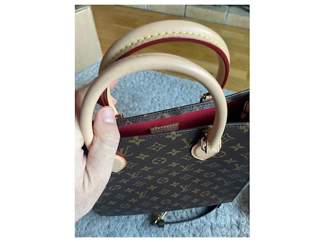 Louis Vuitton Monogramma LV Sac Plat PM Marrone - vista 6