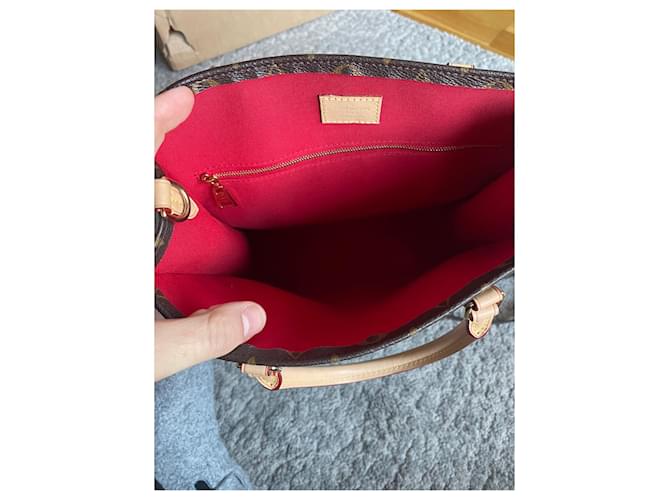 Louis Vuitton Monogramma LV Sac Plat PM Marrone - vista 8