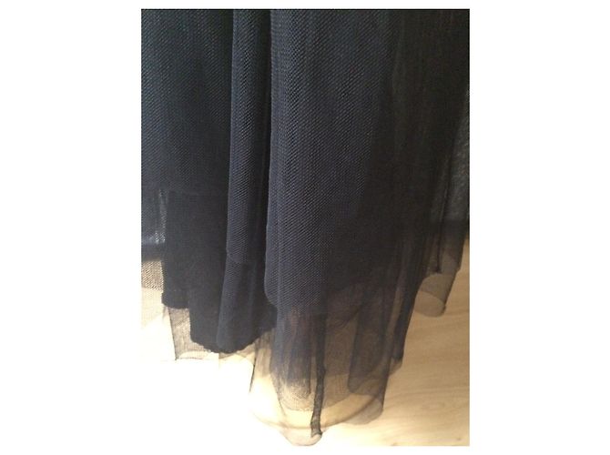 Jean Paul Gaultier Schwarzes Viscose Kleid 13-14 Jahre - Ansicht 5