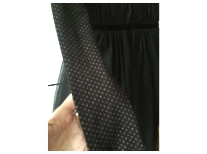 Jean Paul Gaultier Schwarzes Viscose Kleid 13-14 Jahre - Ansicht 7