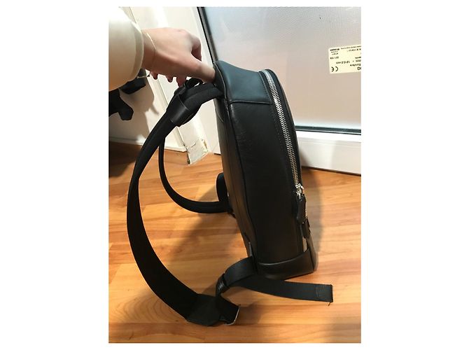 Mini sac à dos Montblanc Meisterstück Selection Soft cuir noir - vue 6