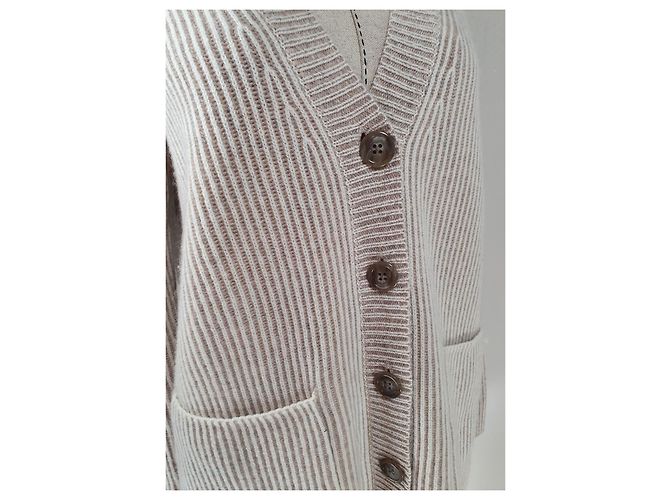 Autre Marque Repeat Kaschmir Cardigan Beige L XL - Ansicht 2