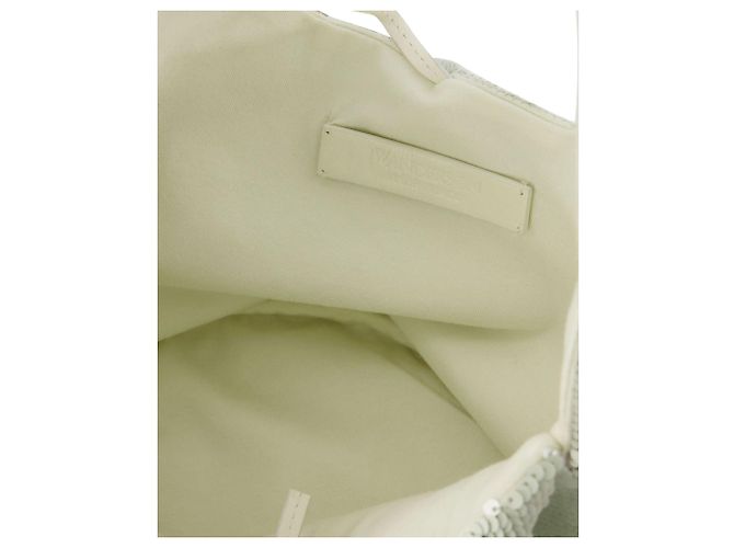 JW Anderson Mini-Tasche mit Pailletten - J.W. Anderson - Weiß - Leder - Ansicht 4