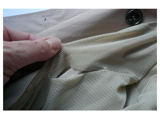 BURBERRY Trench beige con cappuccio removibile 14 AN B.E - vista 9