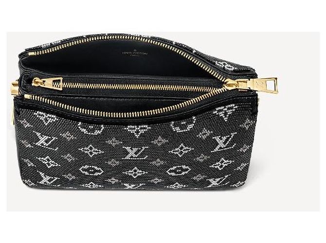 Louis Vuitton Coussin BB Nero Perline di Vetro - vista 2