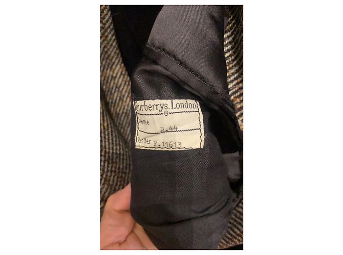 Abrigo Burberry vintage Beige - vista 3