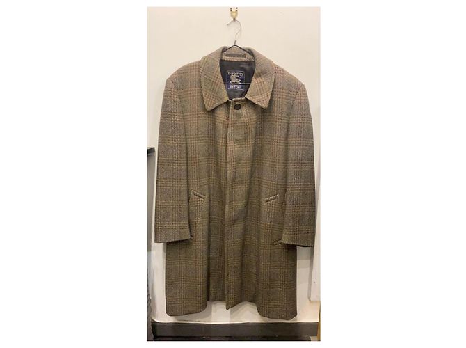 Abrigo Burberry vintage Beige - vista 4