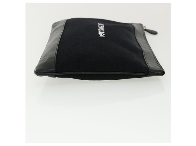 BALENCIAGA Pochette Tela Nera 568024 auth 33118 - vista 3