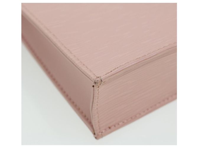 LOUIS VUITTON Borsa a Mano Epi Petit Sac Plat 2modo Rose Ballerine M69575 BS3088alla - vista 15