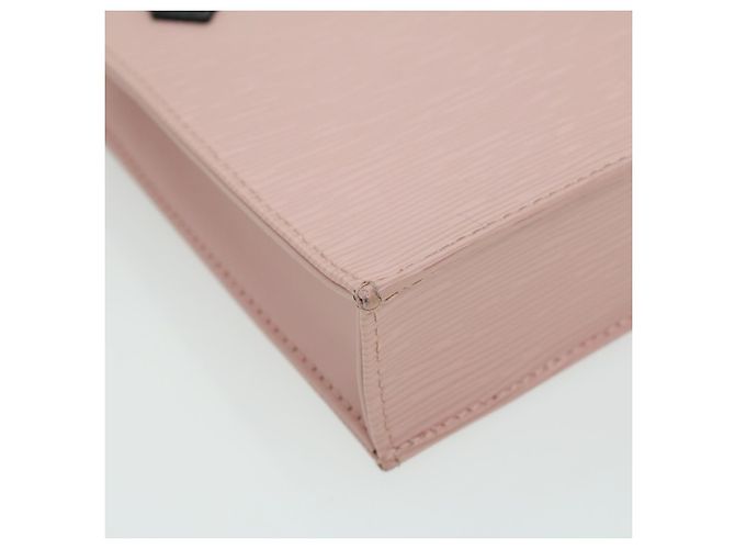 LOUIS VUITTON Borsa a Mano Epi Petit Sac Plat 2modo Rose Ballerine M69575 BS3088alla - vista 17
