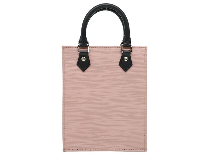 LOUIS VUITTON Borsa a Mano Epi Petit Sac Plat 2modo Rose Ballerine M69575 BS3088alla - vista 2