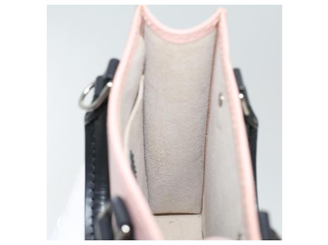 LOUIS VUITTON Borsa a Mano Epi Petit Sac Plat 2modo Rose Ballerine M69575 BS3088alla - vista 21