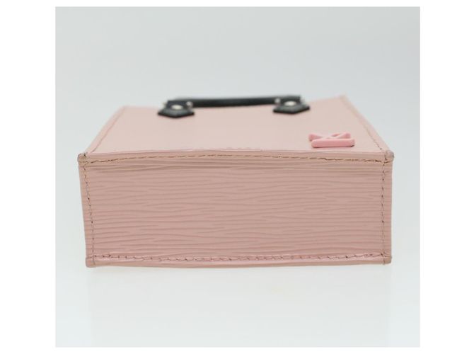 LOUIS VUITTON Borsa a Mano Epi Petit Sac Plat 2modo Rose Ballerine M69575 BS3088alla - vista 6
