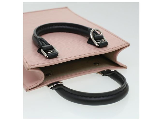 LOUIS VUITTON Borsa a Mano Epi Petit Sac Plat 2modo Rose Ballerine M69575 BS3088alla - vista 7