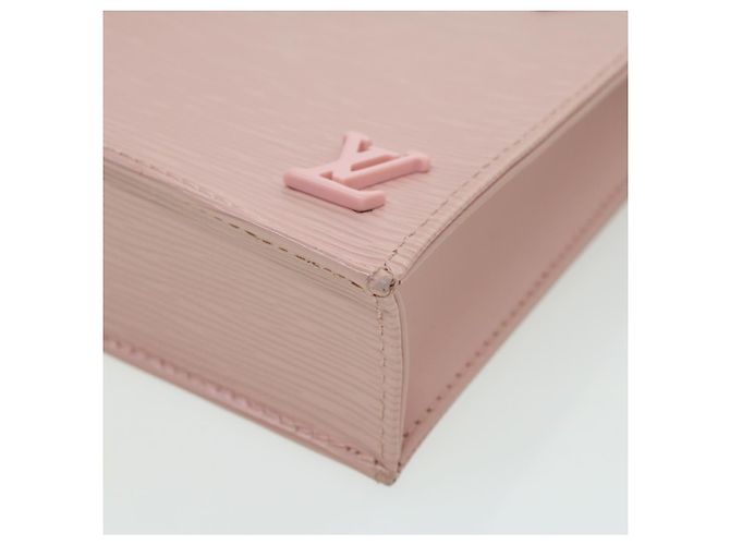 LOUIS VUITTON Borsa a Mano Epi Petit Sac Plat 2modo Rose Ballerine M69575 BS3088alla - vista 9