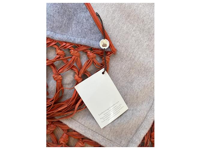 COLOMBO Sciarpe, foulard Grigio - vista 10