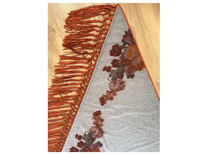 COLOMBO Sciarpe, foulard Grigio - vista 4