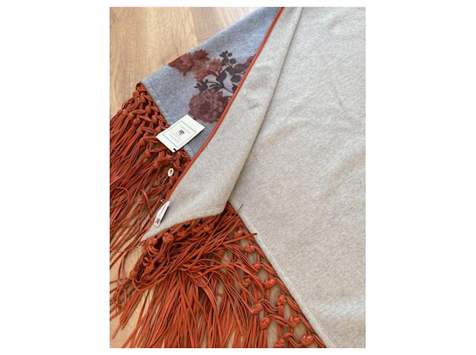 COLOMBO Sciarpe, foulard Grigio - vista 5