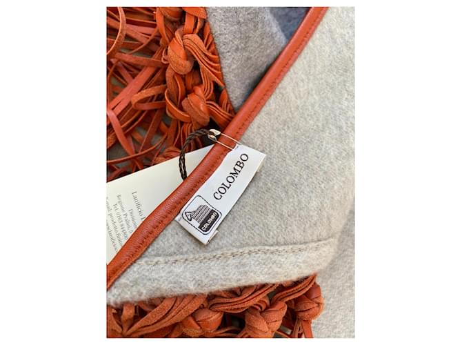 COLOMBO Sciarpe, foulard Grigio - vista 8