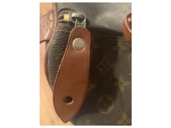 Borsa a mano Louis Vuitton Speedy Marrone Scuro Pelle - vista 13