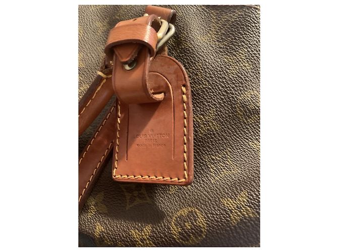 Borsa a mano Louis Vuitton Speedy Marrone Scuro Pelle - vista 15