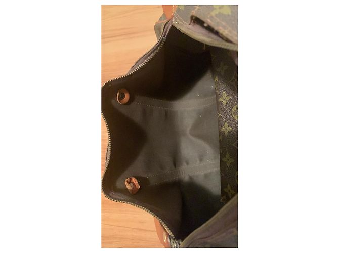 Borsa a mano Louis Vuitton Speedy Marrone Scuro Pelle - vista 3