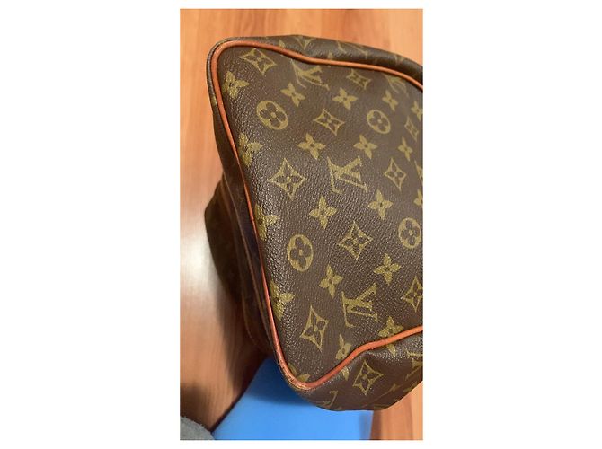 Borsa a mano Louis Vuitton Speedy Marrone Scuro Pelle - vista 4