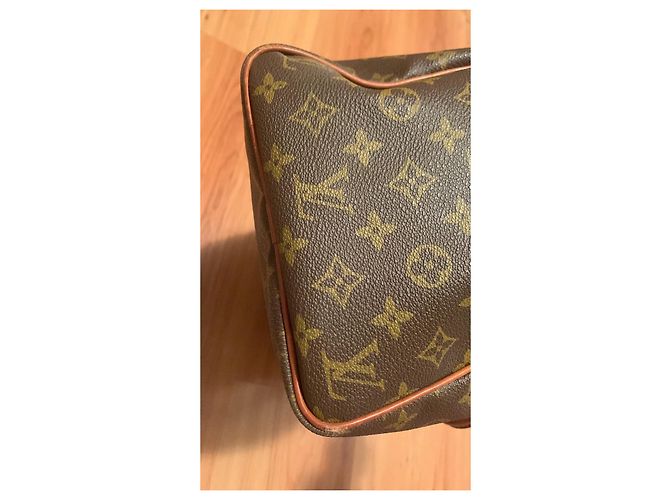 Borsa a mano Louis Vuitton Speedy Marrone Scuro Pelle - vista 6