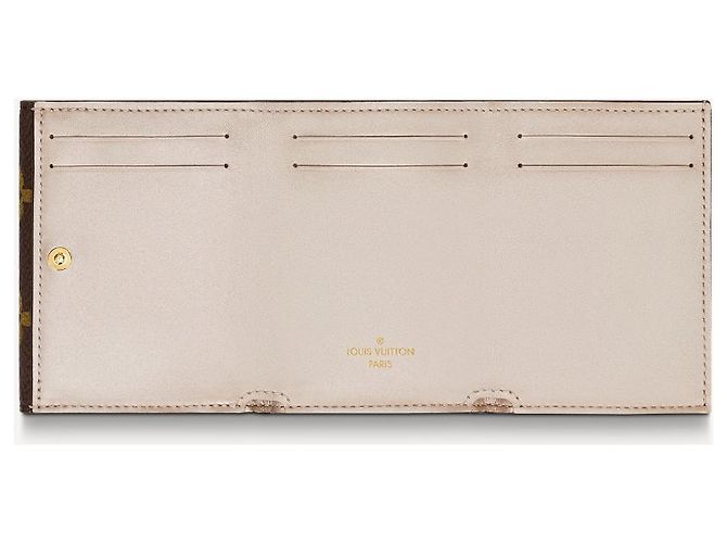 Louis Vuitton Cartera LV Celeste en champán - vista 4