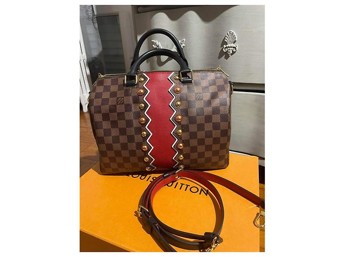 Borsa a mano Louis Vuitton Karakoran in pelle - vista 16