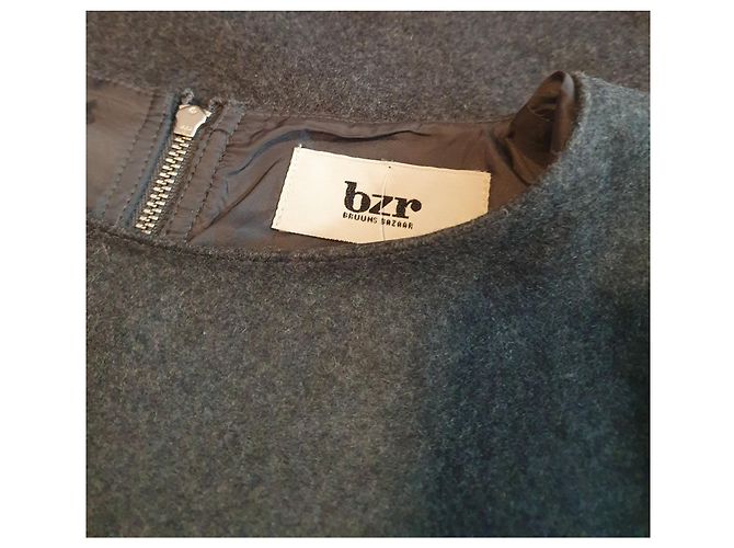 Bruuns Bazaar Kleid Mehrfarbig Wolle Mischgewebe Größe 42 Mehrfarben - Ansicht 6