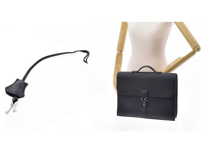 Hermès Sac à dépêches Black - view 6