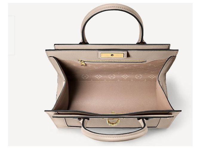 Louis Vuitton Borsa LV Steamer MM nuova Beige - vista 3